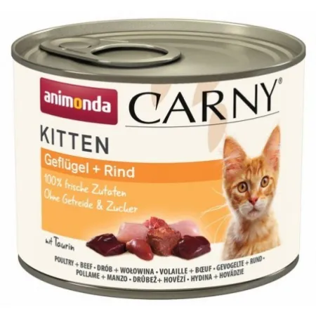 ANIMONDA Carny Kitten drób wołowina 200g
